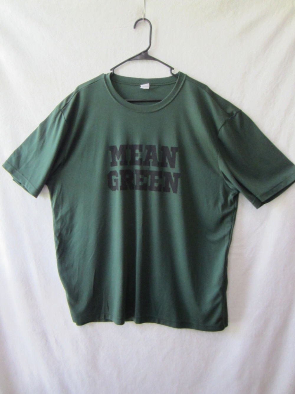 Sport Tek Green Dri Fit Polyester 2XL Short Sleeve "Mean Green" Shirt